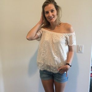 Off the shoulder top
